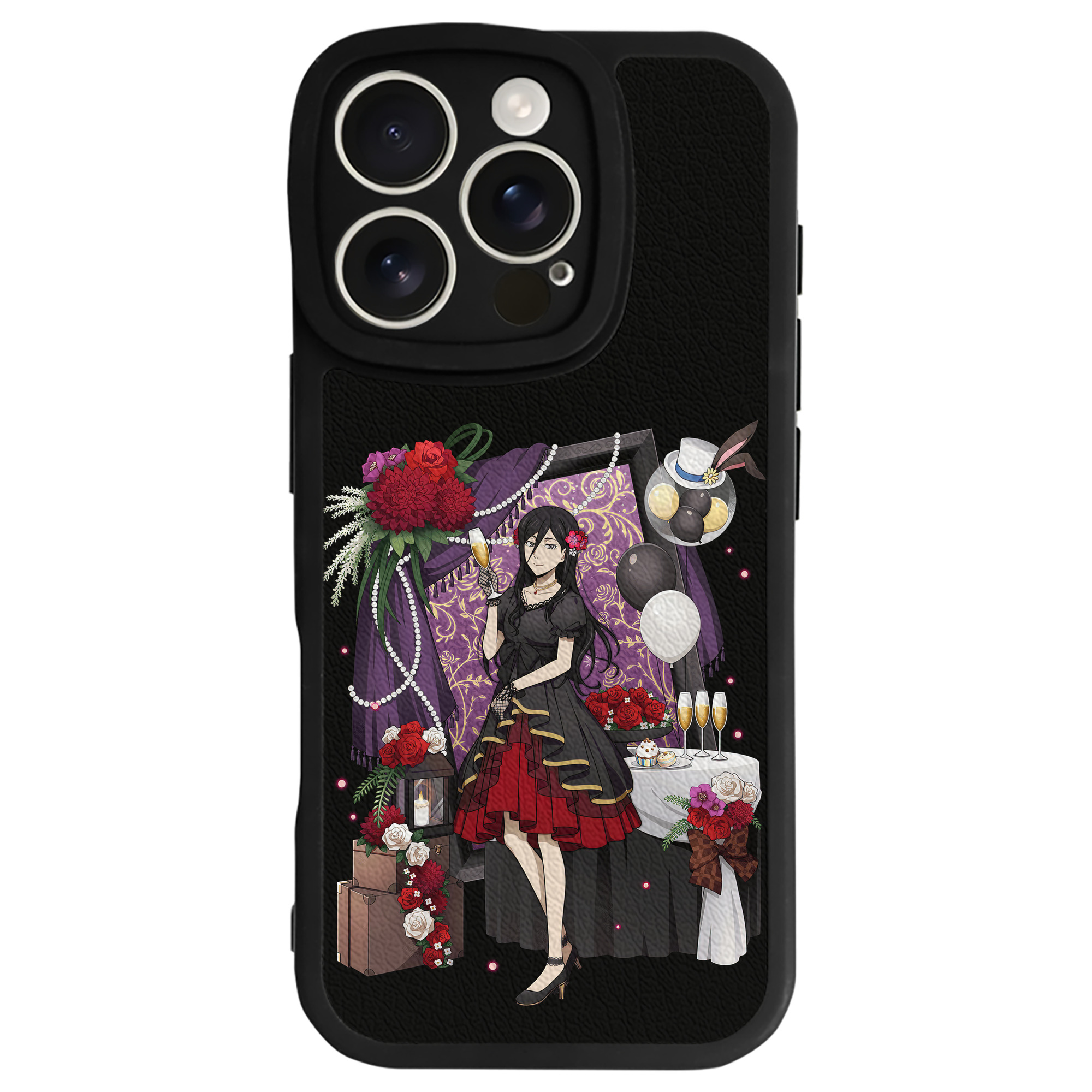 （画像用） 文豪ストレイドッグス Bungo Stray Dogs 【iPhone 16シリーズ対応】シリコンスマホケース（レザー調） 材質：シリコン